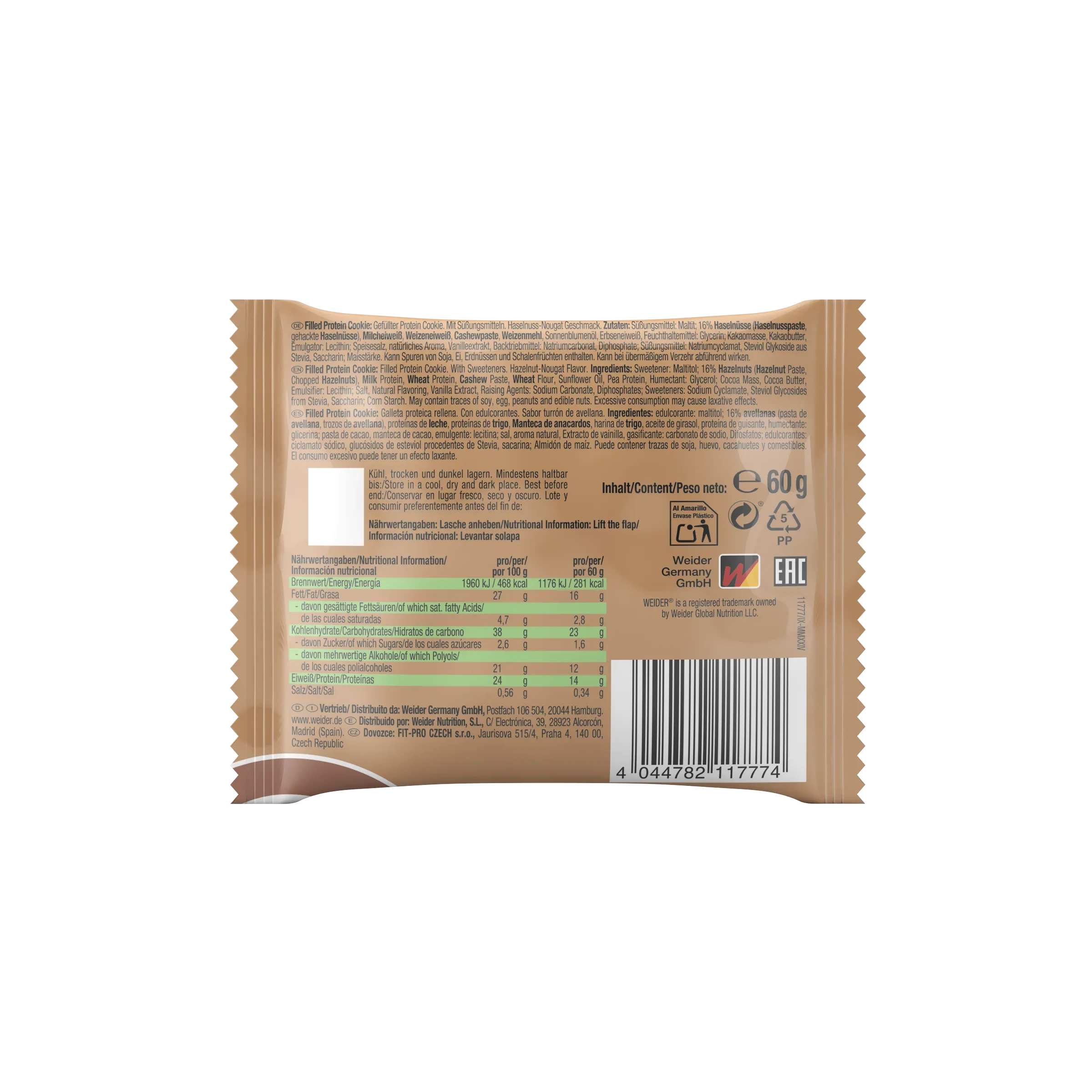 Box of 12 | Joe's Filled Protein Cookies