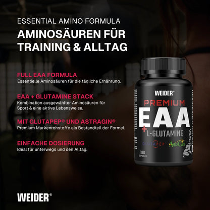Premium EAA + L-Glutamine Caps